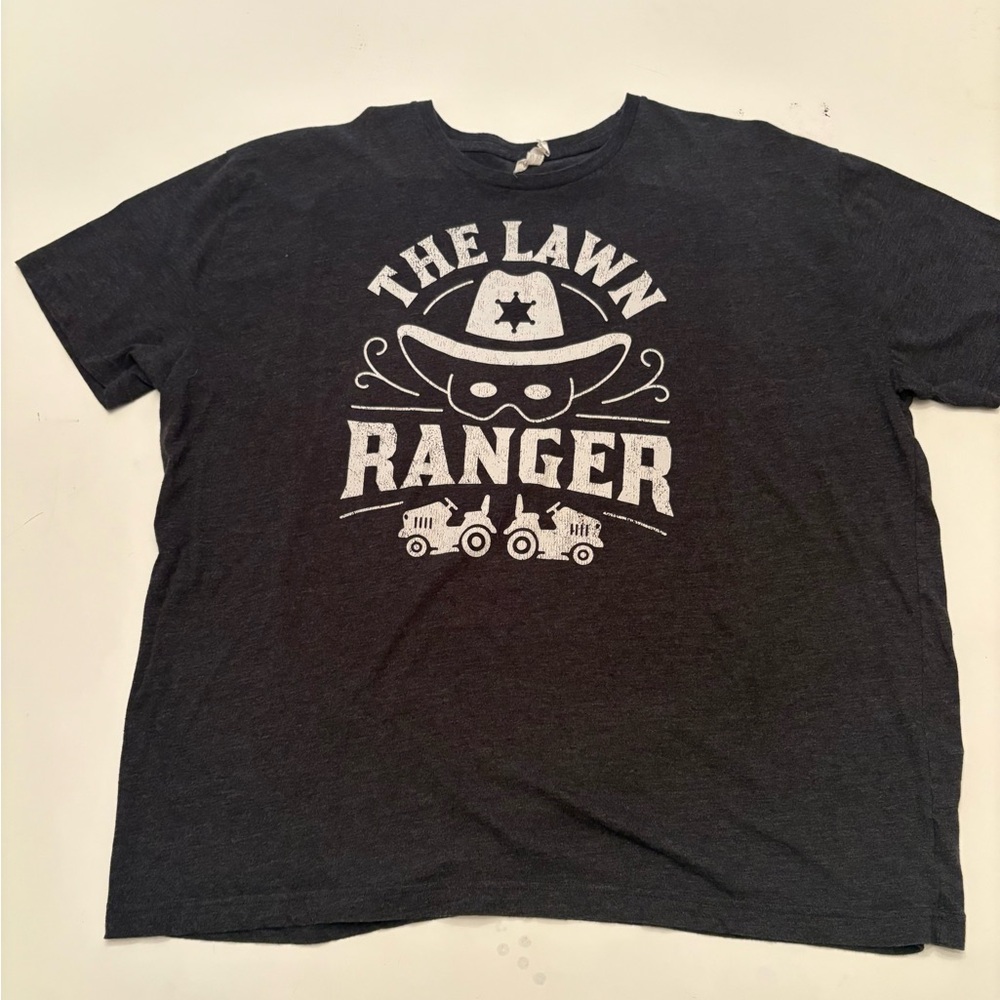 The Lawn Ranger Men’s Graphic Tee - Charcoal